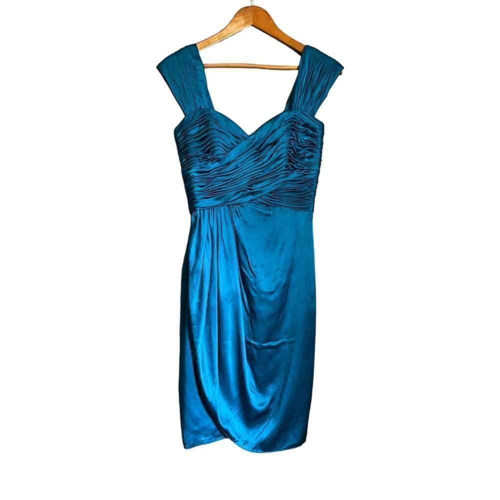 NWT! A.J.‎ Bari 100% silk occasion mini dress
